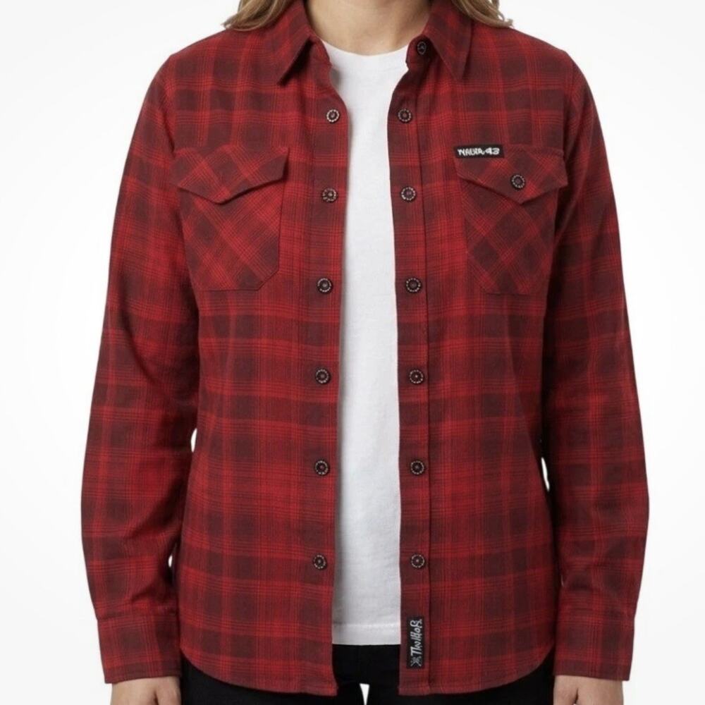 Dixxon Thriller Miller Red Flannel Shirt Womens 2X